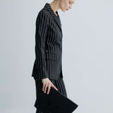 Vintage Moschino Jeans Pinstripe Pantolon Ceket Takım