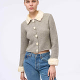 Vintage Moschino ‘Nature Friendly Garment’ Yün & Moher Hırka