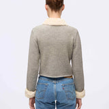 Vintage Moschino ‘Nature Friendly Garment’ Yün & Moher Hırka