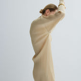 Issey Miyake Pleats Please Midi Elbise