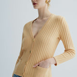 Vintage Celine Sport Cable Knit Yün Hırka
