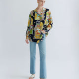 Vintage Moschino Casino Print Gömlek