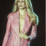 Vintage Gianni Versace Couture F/W 1994 Python Etek Takım