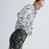 Vintage Moschino Doodle PrInt Gömlek