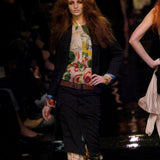 Jean Paul Gaultier Femme S/S 2005 Look #11 Drawstring Blazer Ceket