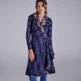 Vintage Vivienne Westwood Plaid Anvelop Elbİse