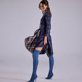 Vintage Vivienne Westwood Plaid Anvelop Elbİse