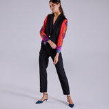 Vintage Gianni Versace Couture F/W 1990 Pinstripe Yün Pantolon Ceket Takım