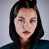 Vintage Thierry Mugler F/W 1988 Yün Fermuarlı Parka Ceket