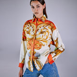 Vintage Versus by Gianni Versace Desenlİ Gömlek