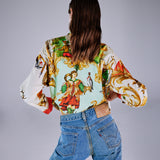 Vintage Versus by Gianni Versace Desenlİ Gömlek
