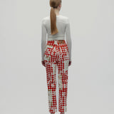 Vintage Christian Lacroix Jeans Pop Art Op Art Print Pantolon (c. 1997–1999)