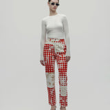 Vintage Christian Lacroix Jeans Pop Art Op Art Print Pantolon (c. 1997–1999)