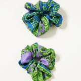 PS x Gaios Upcycled Versace Silk Scrunchie Buckle 