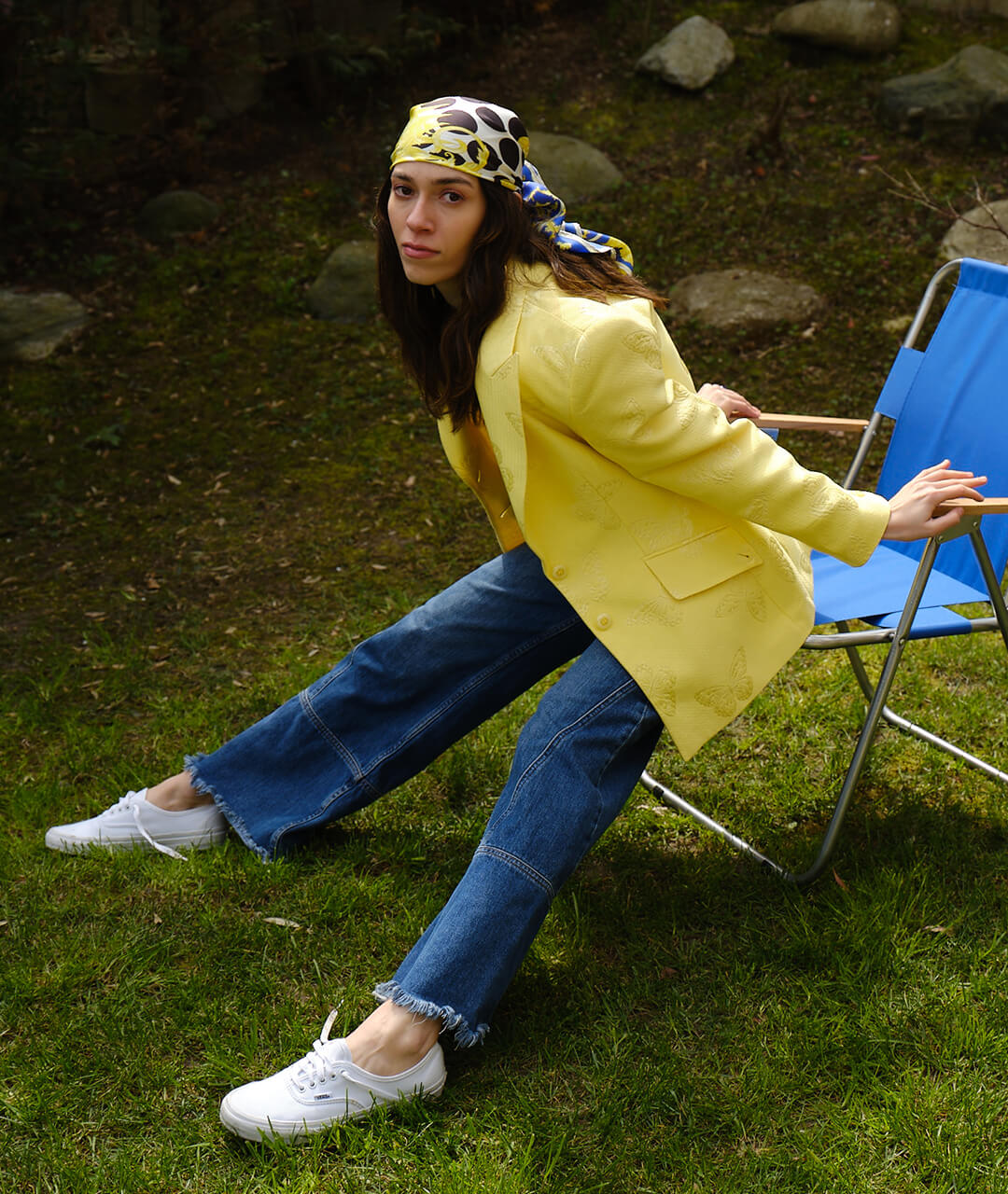 Vintage Escada Butterfly Pattern Jacket – Pop + Sandy