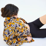Vintage Escada İpek Bomber Ceket