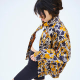 Vintage Escada İpek Bomber Ceket