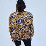 Vintage Escada İpek Bomber Ceket