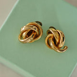 Vintage Gold Klİpslİ Küpe