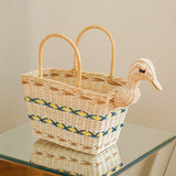 Vintage Duck Basket Çanta