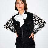 Vintage Kenzo Fermuarlı Hırka