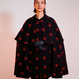 Vintage Yves Saint Laurent Yün Pelerİn
