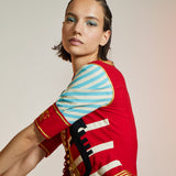 Vintage Moschino Couture "Cruise Me Baby" Venice Bluz