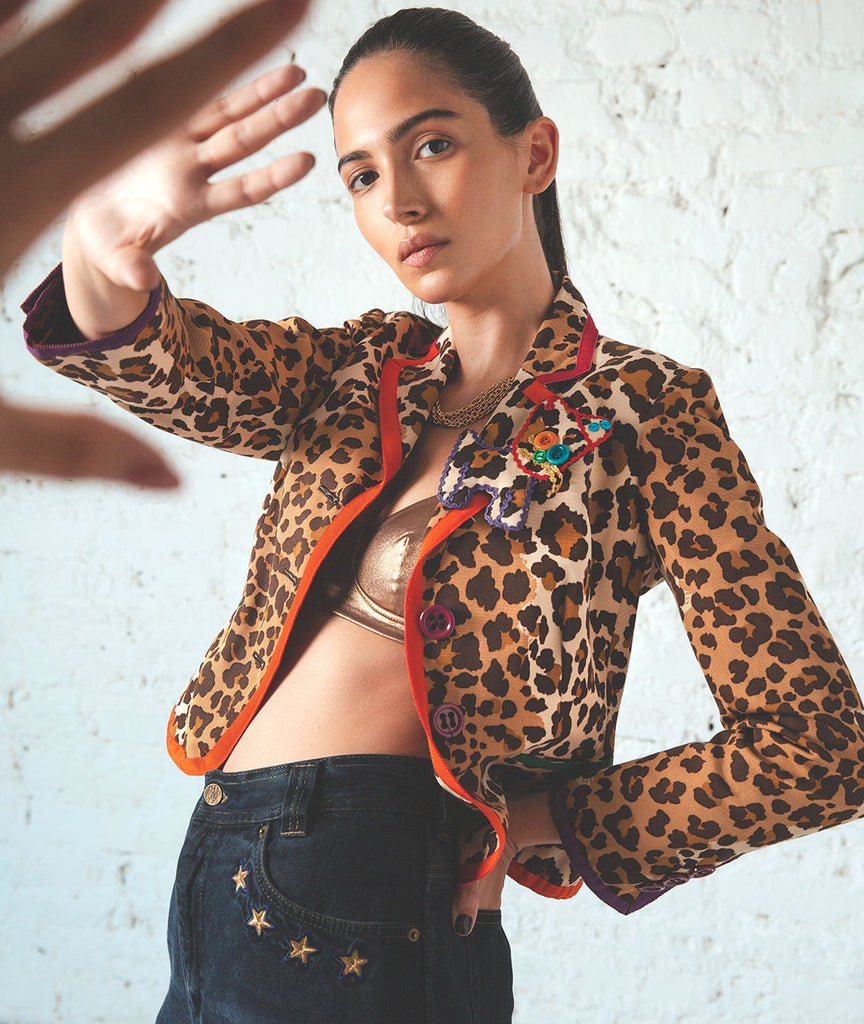 Moschino Cheap & Chic Leopard Jacket – Pop + Sandy