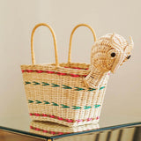 Vintage Owl Basket Çanta